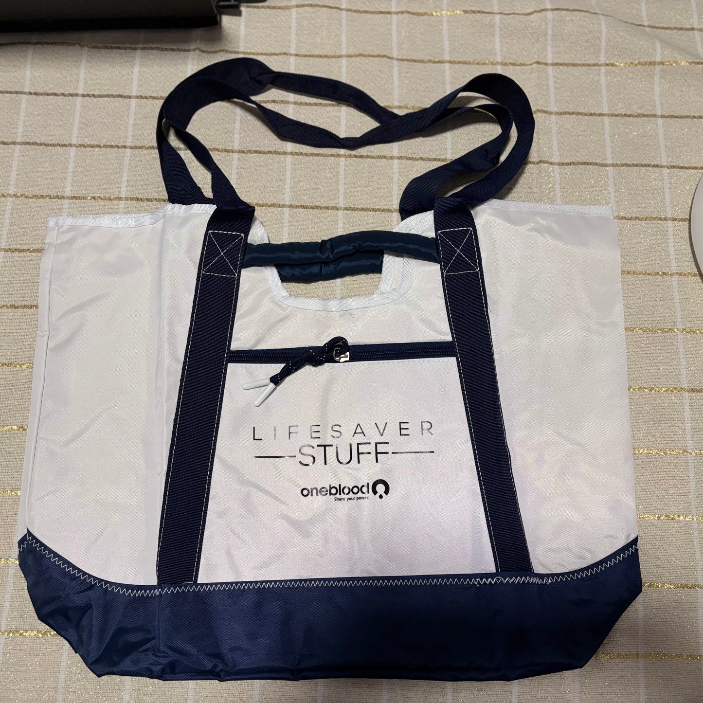 Life Saver Stuff One Blood Tote Bag