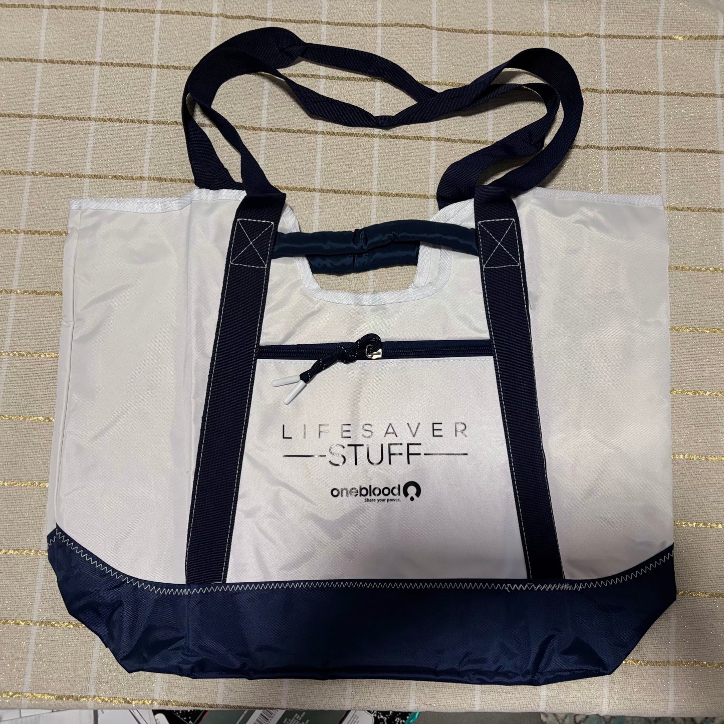 Life Saver Stuff One Blood Tote Bag