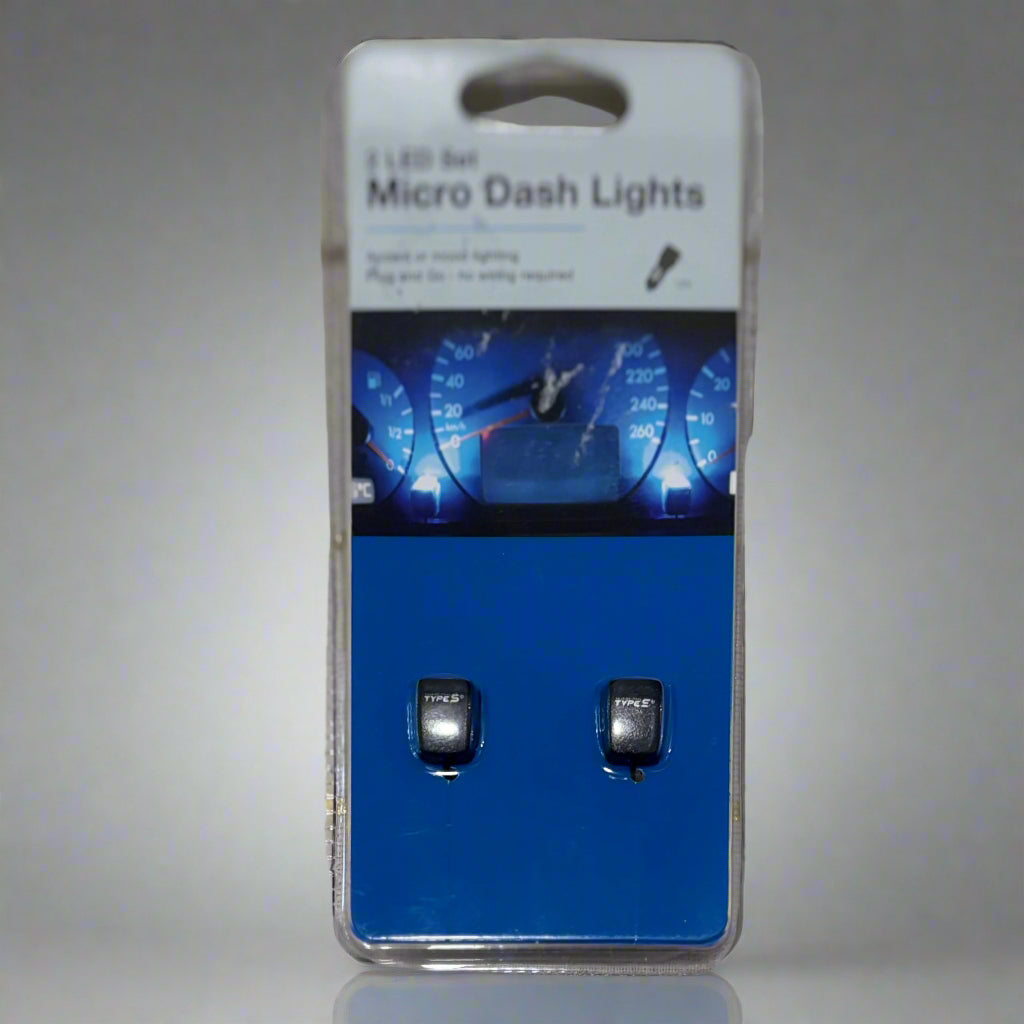 Car Lighting -  2 LED Set Micro Dash Lights Accent or Mood Lighting