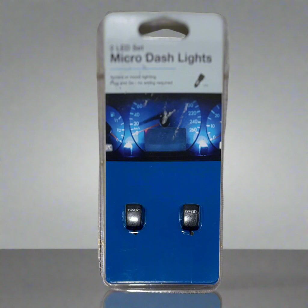 Car Lighting -  2 LED Set Micro Dash Lights Accent or Mood Lighting