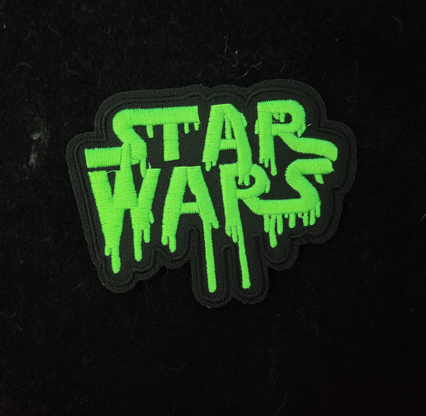 Iron On Patch - STAR WARS - Neon Green - (Horror-themed)
