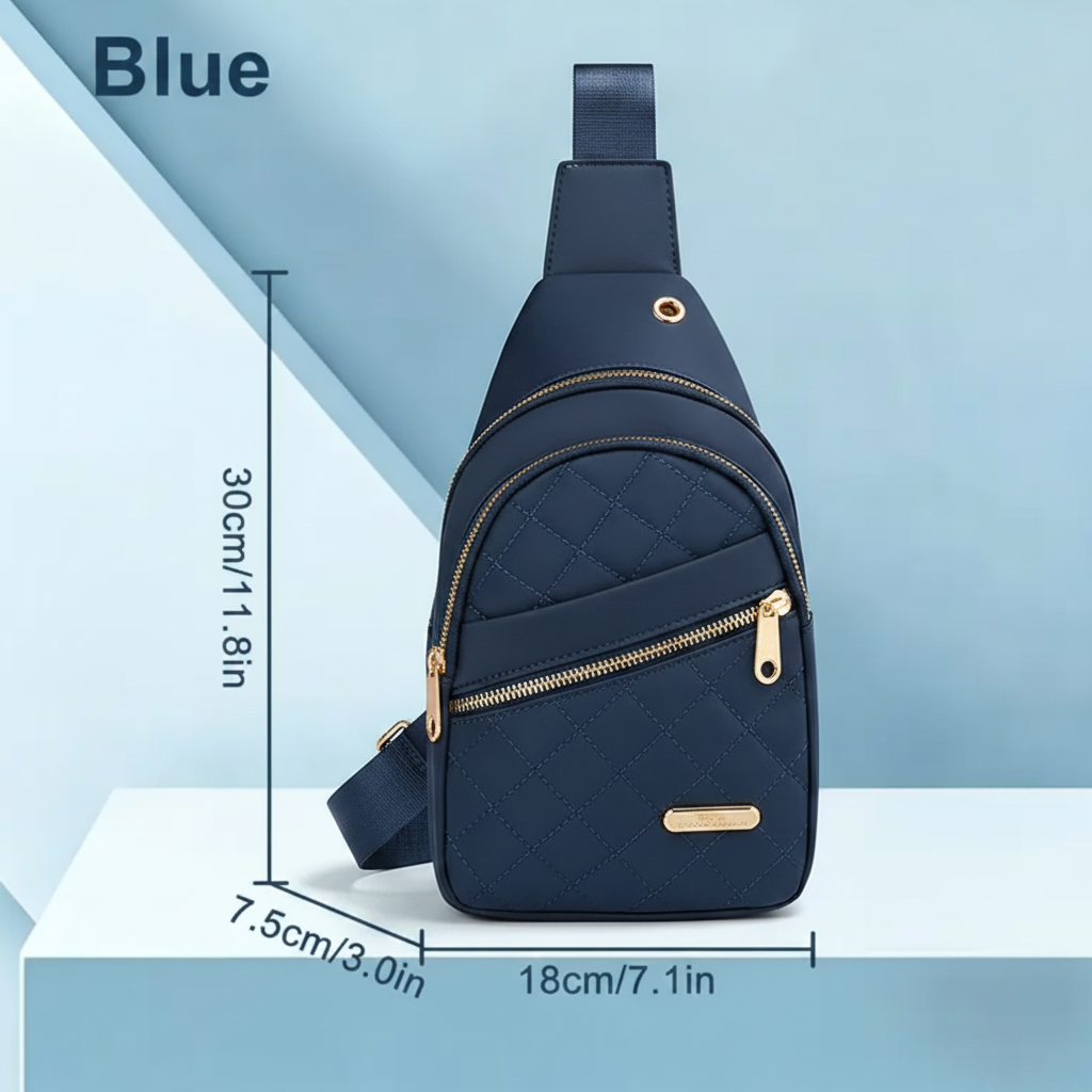 Crossbody Bag - Chest Bag - Travel Bag - Dark Blue
