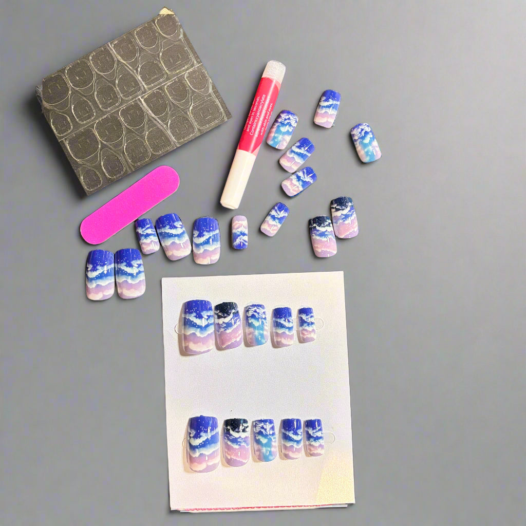 Press on Nails - Cloudy Skies