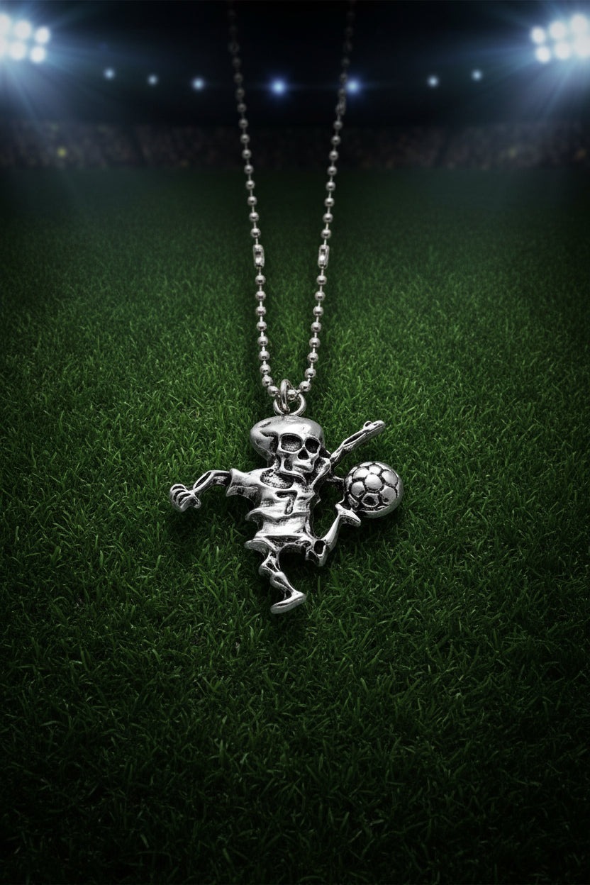 Necklace - Skeleton Soccer Player