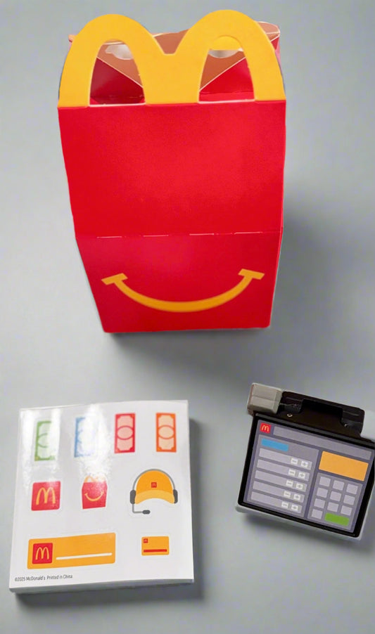 Toy - McDonald's Happy Meal - "Lil McDonald's" - #09 - Cash Register & Stickers