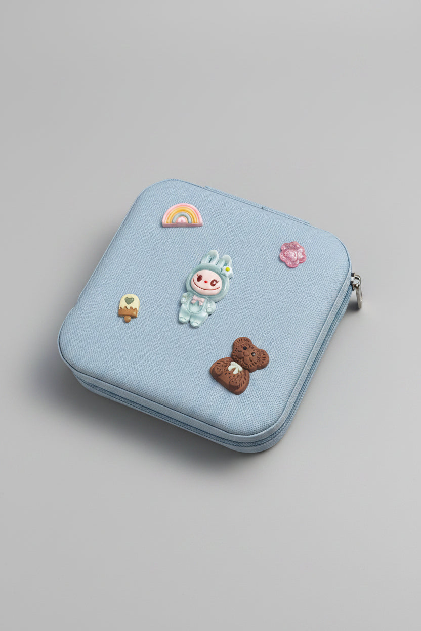 Jewelry Box - Cute Kawaii Style -  Bunny, Rainbow, Bear, Paw Print, and Ice Cream