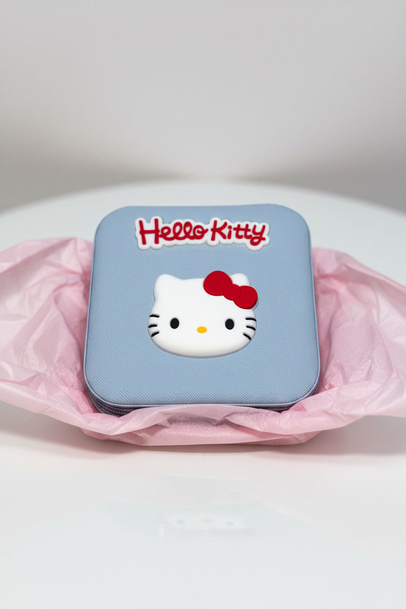 Jewelry Box - Adorable Hello Kitty Centerpiece - with Matching Logo Lettering