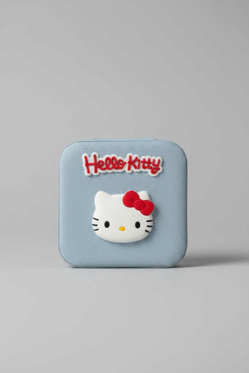 Jewelry Box - Adorable Hello Kitty Centerpiece - with Matching Logo Lettering