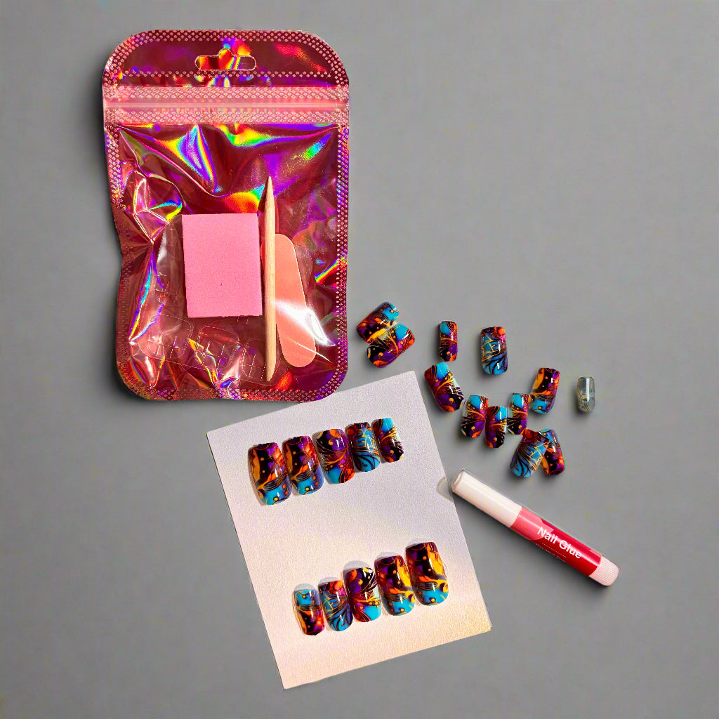 Press on Nails - Retro Fizzle