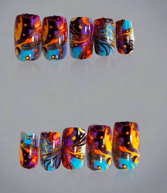 Press on Nails - Retro Fizzle