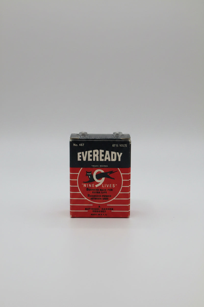 Mini Brands - ZURU - Retro Series -  Vintage Eveready "Nine Lives" Radio Battery