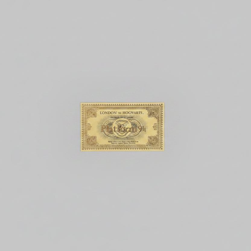 Collectible - Harry Potter - Hogwarts Express Ticket Replica