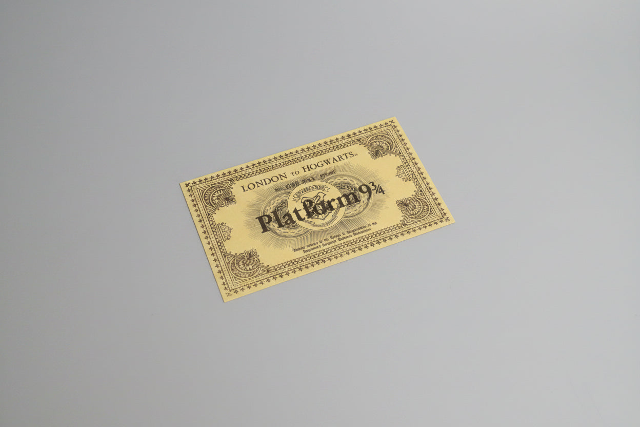 Collectible - Harry Potter - Hogwarts Express Ticket Replica
