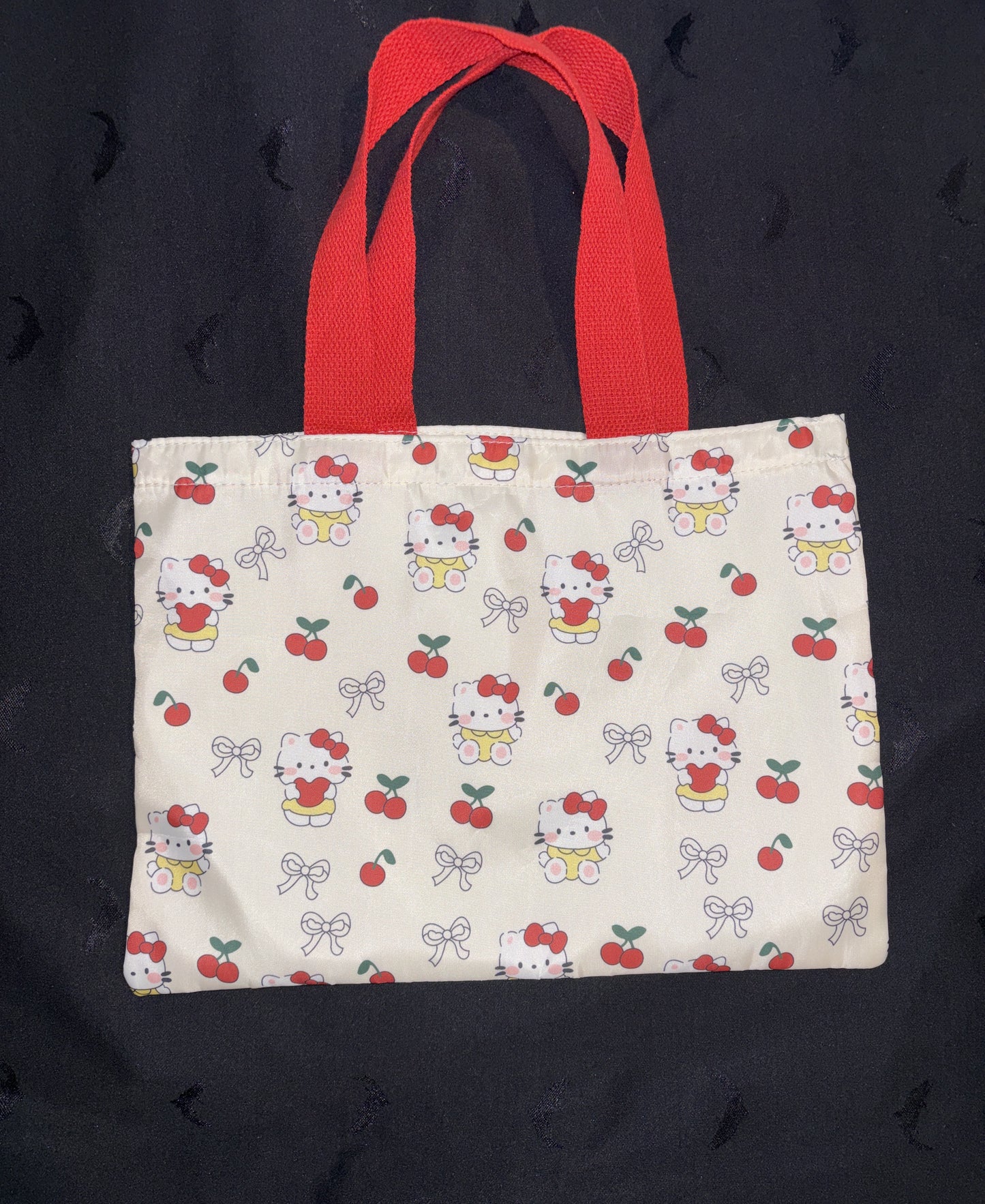 Sanrio - Cat and Cherries Tote Bag - 9.45"x 13.78"