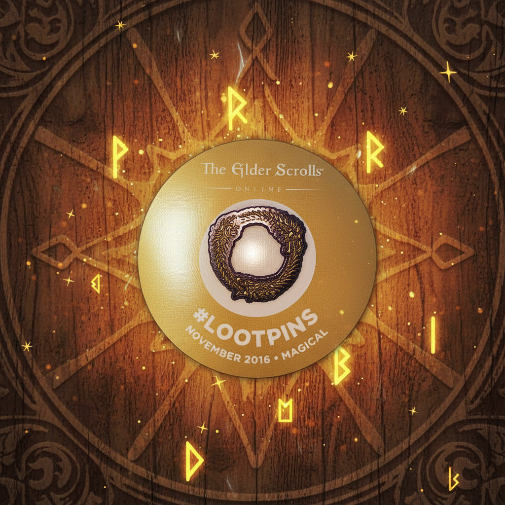 Pin - November 2016 - Loot Pin - The Gilder Scrolls Online - Magical