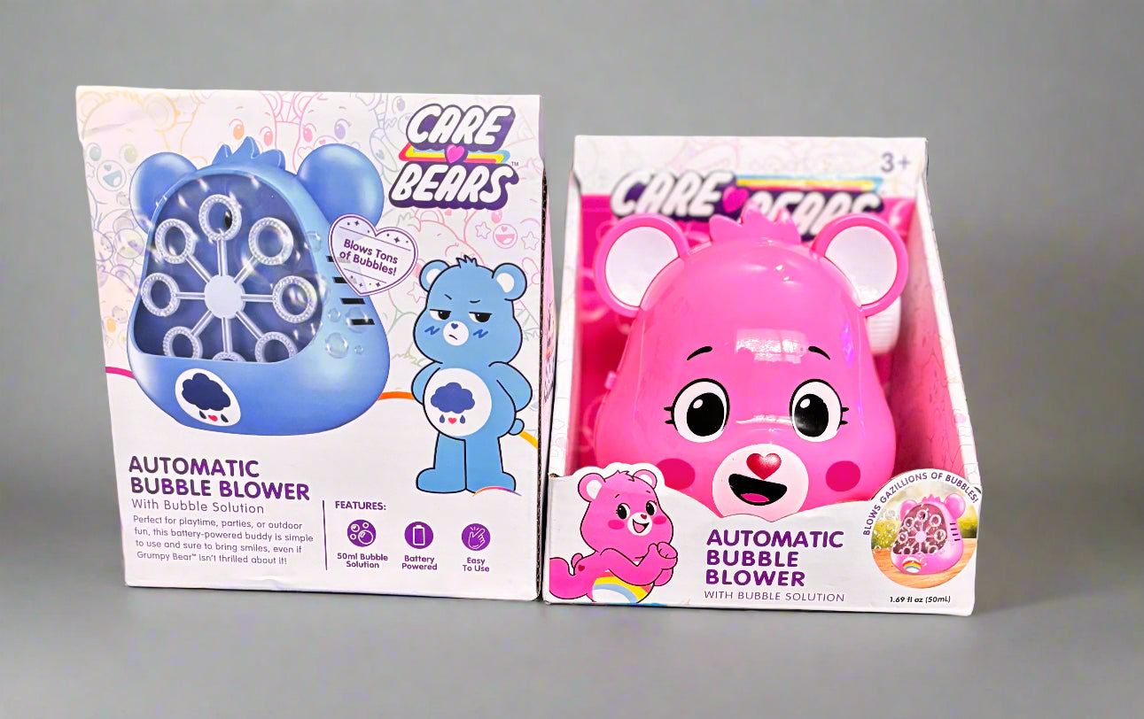Care Bears - Automatic Bubble Blower with Bubble Solution