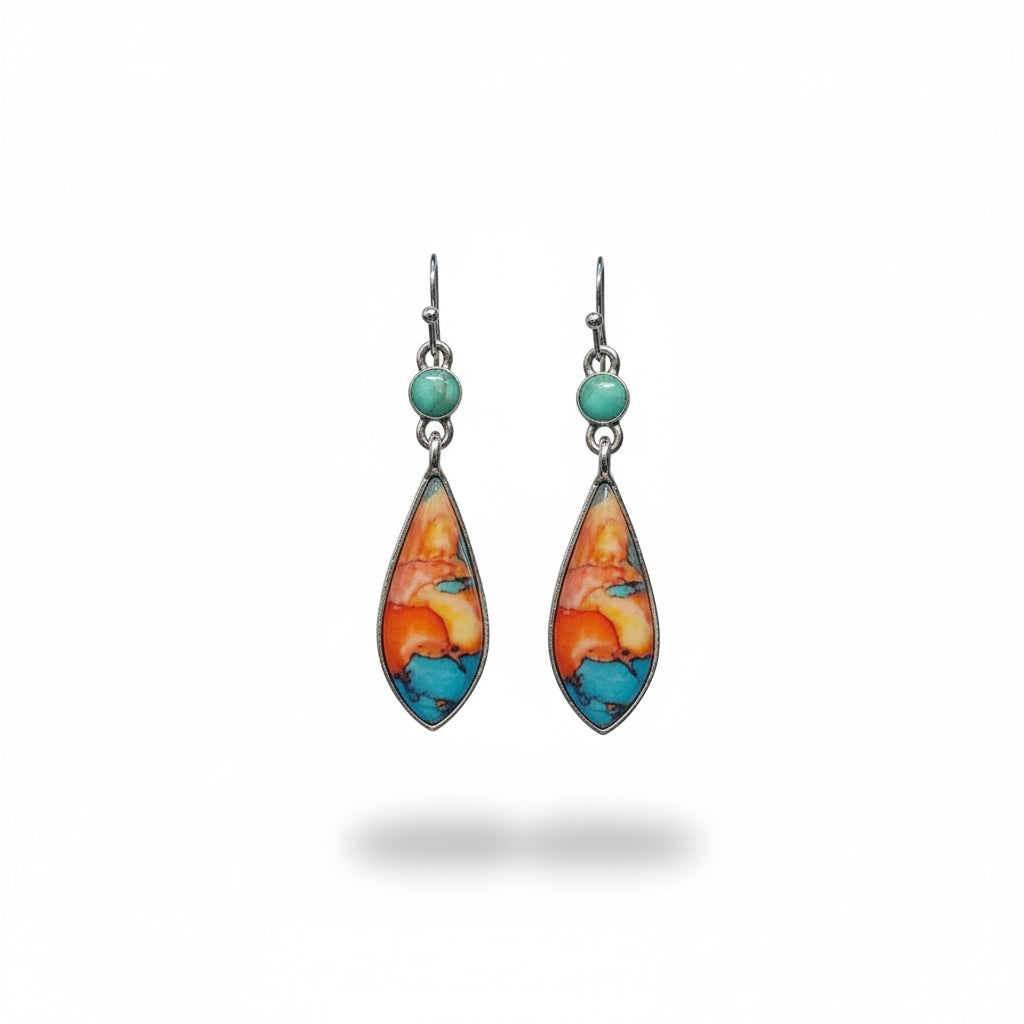 Earrings - Southwestern-inspired - Teardrop