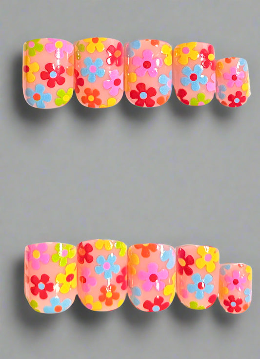 Press on Nails - Flower Power