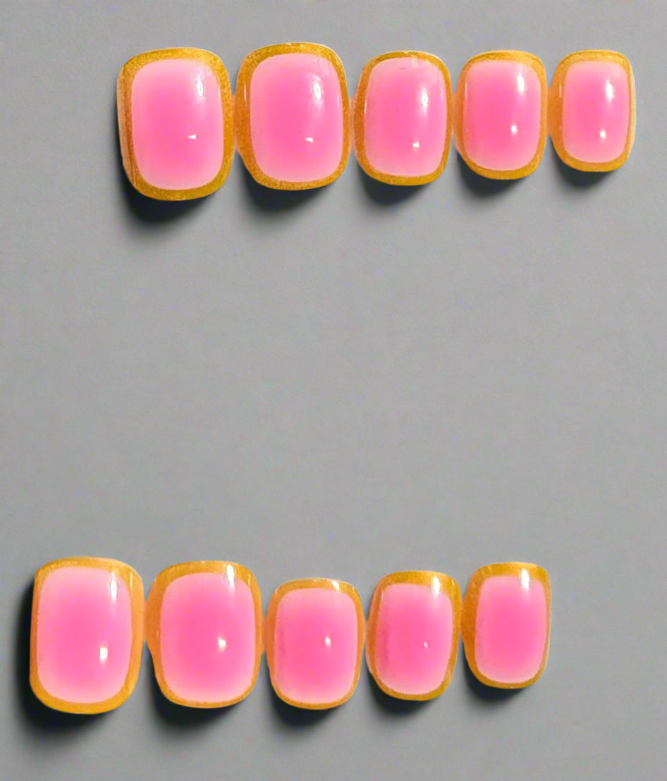 Press on Nails - Pink Aura