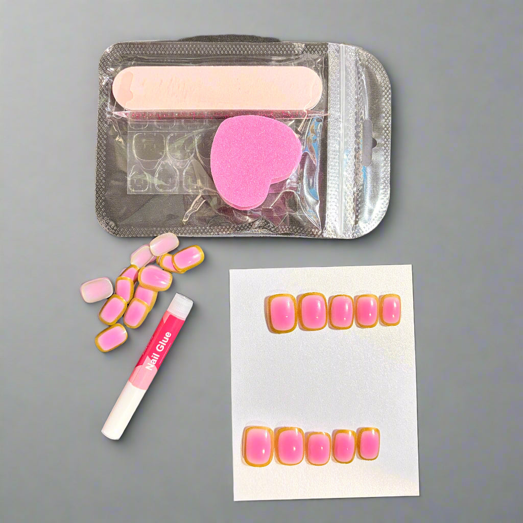 Press on Nails - Pink Aura