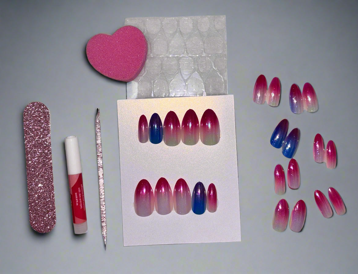 Press on Nails - Berry Burst