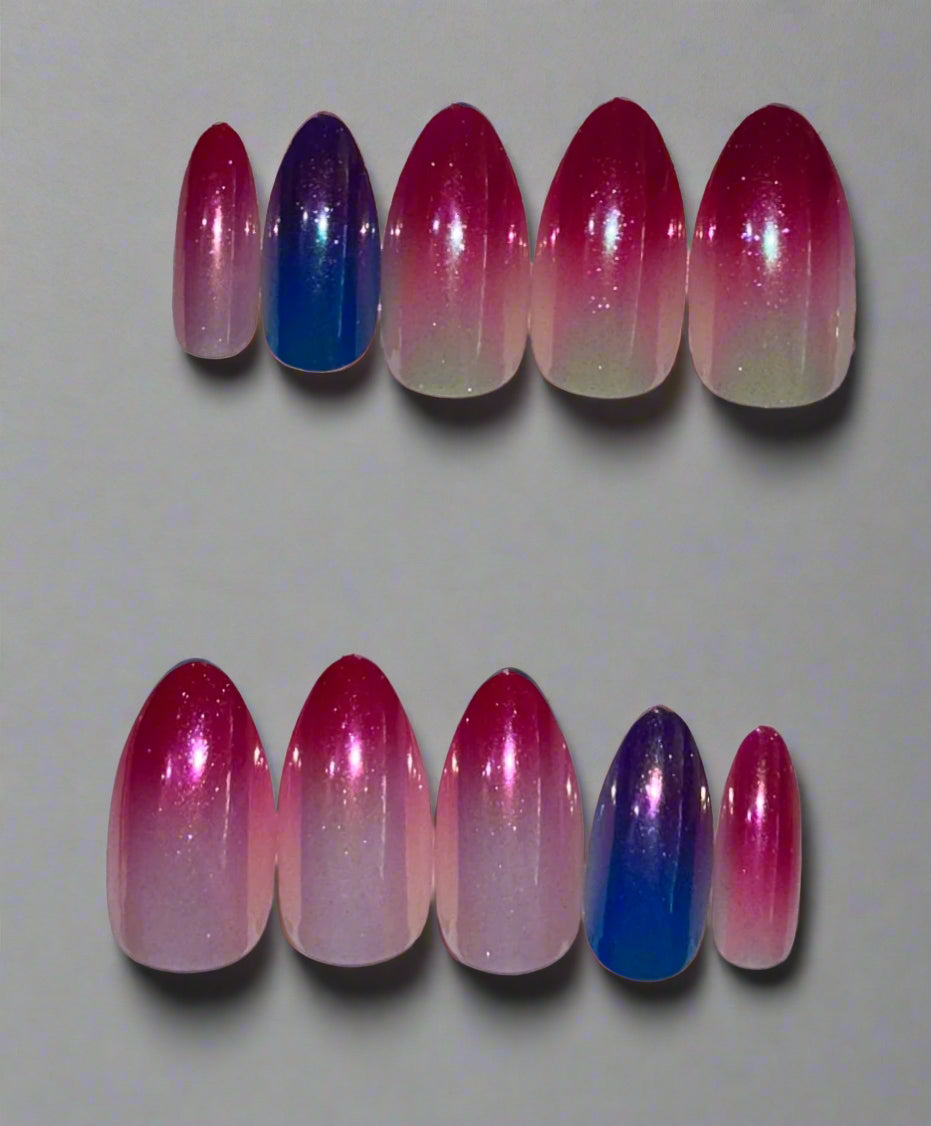 Press on Nails - Berry Burst