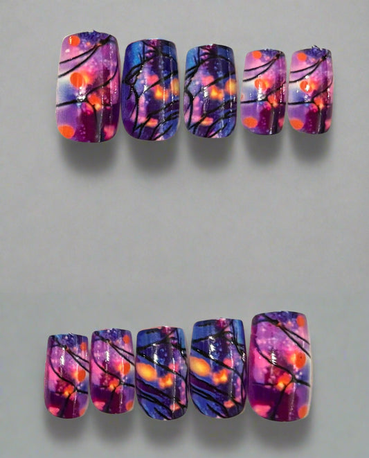 Press on Nails - Dusk Till Dawn