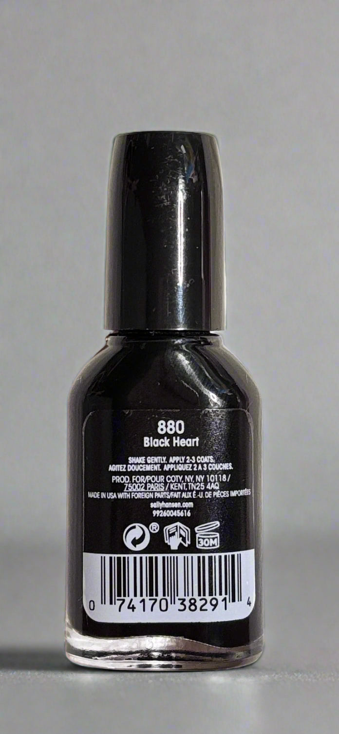 Nail Polish - 880 Black Heart