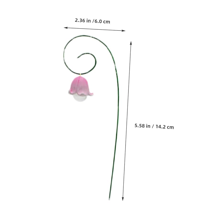 Lily of the Valley Bulb Garden Stake Garden Ornaments