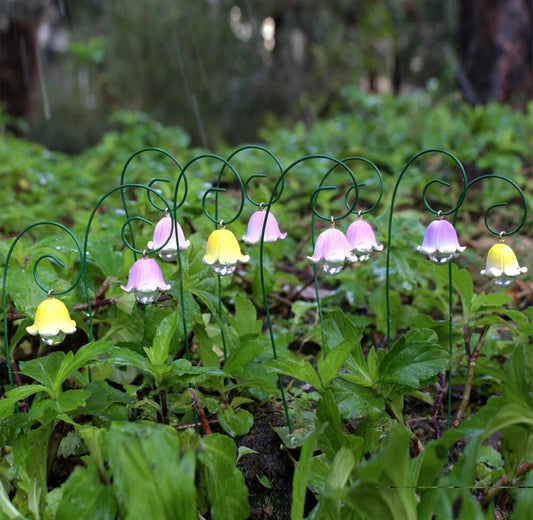 Lily of the Valley Bulb Garden Stake Garden Ornaments
