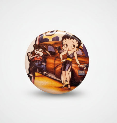 Button - Vintage - Retro - Betty Boop - Pin