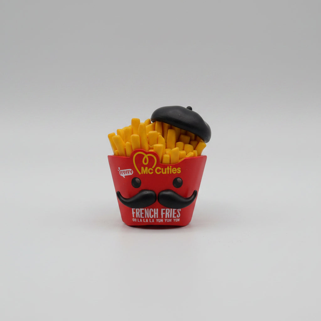 Mini Brands - ZURU - Miniature - McCuties - French Fries - with Moving Mustache