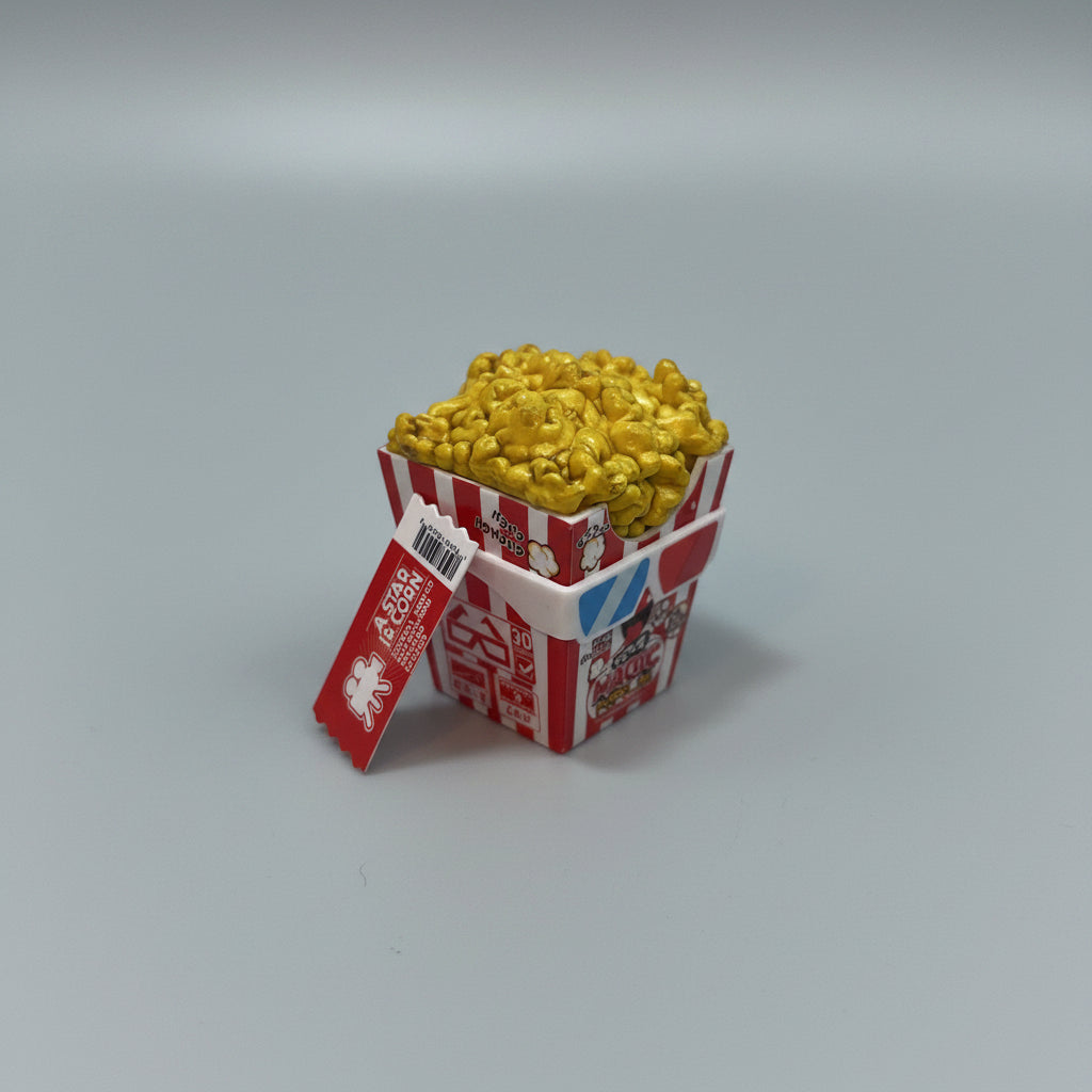 Mini Brands - ZURU - Miniature -  Movie Magic Popcorn - with "A Star Is Corn" ticket