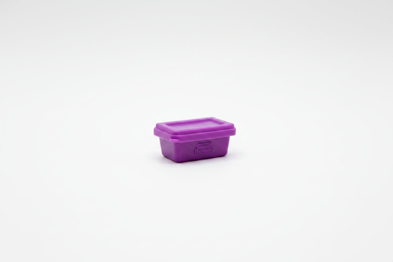Mini Brands - ZURU - Miniature -  Purple Food Container