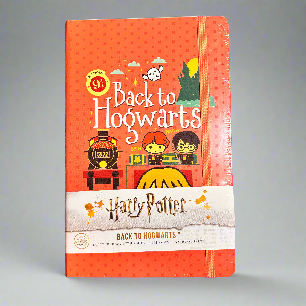 Harry Potter - Back to Hogwarts - Ruled Journal with Pocket