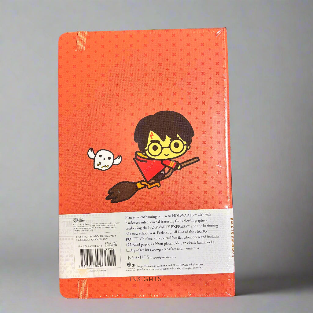 Harry Potter - Back to Hogwarts - Ruled Journal with Pocket