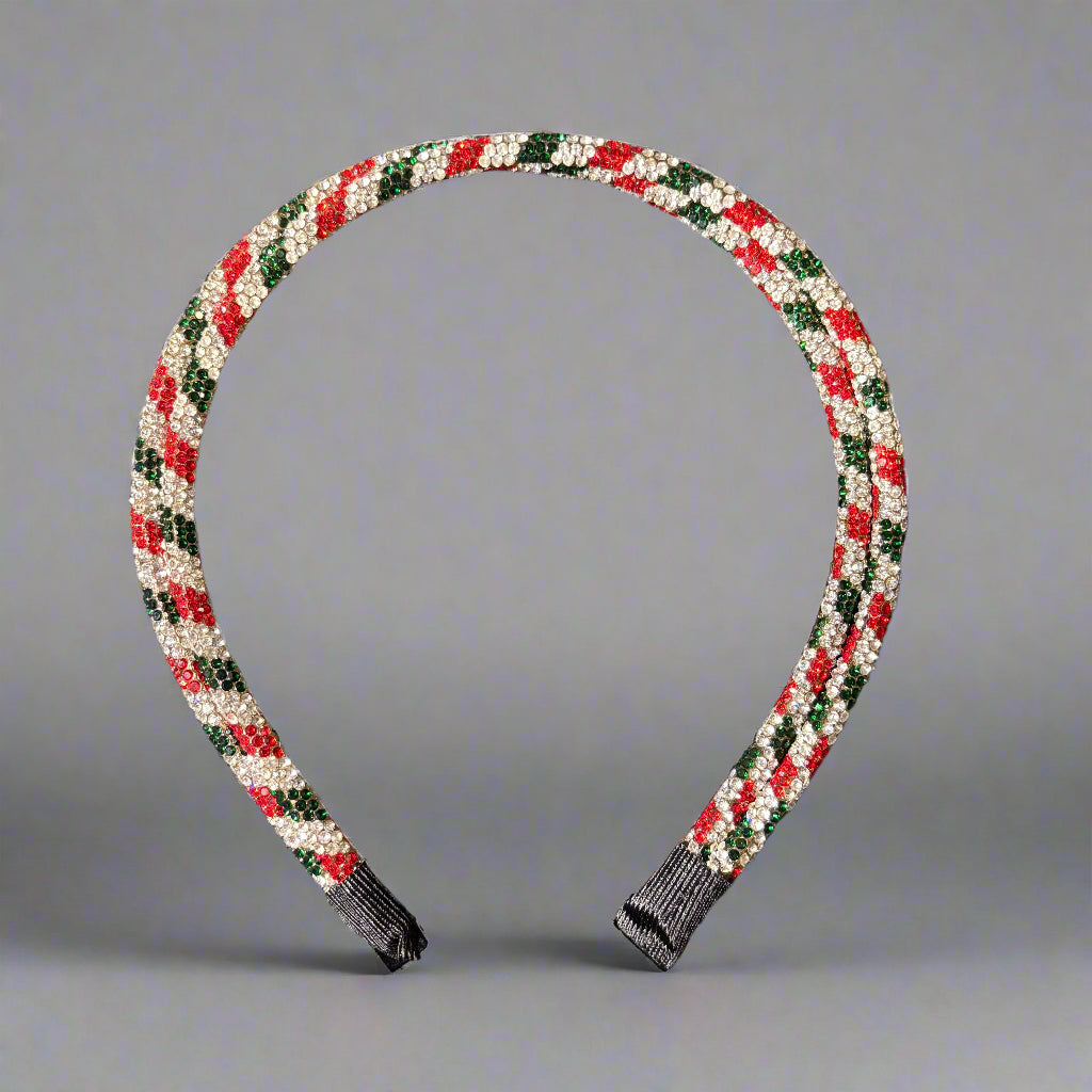 Headband Crystals Double band
