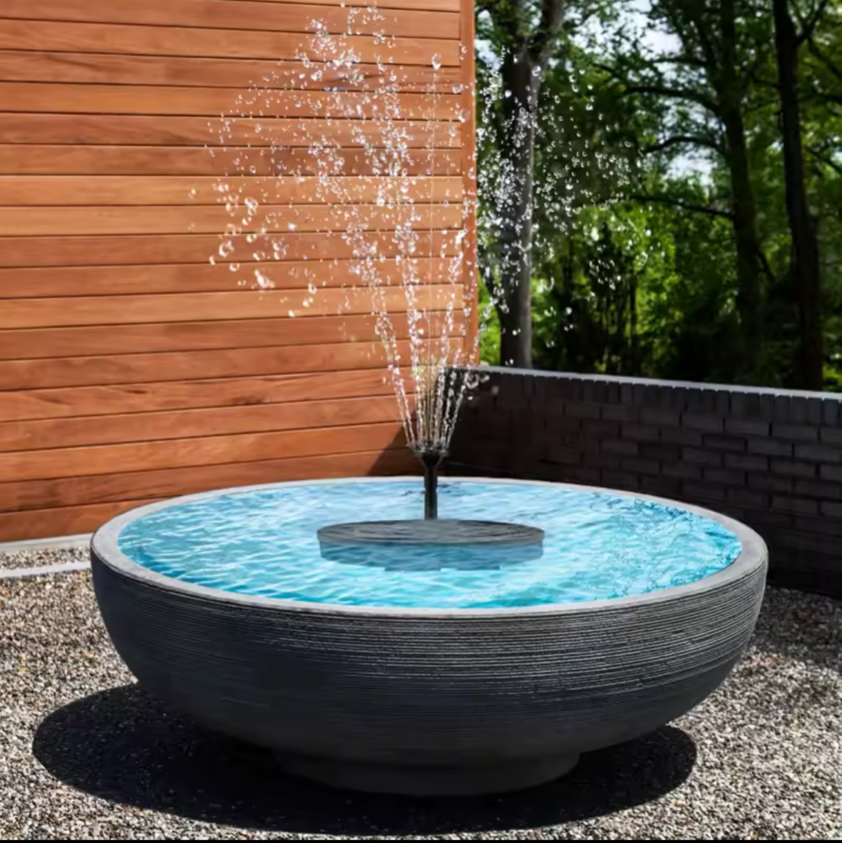 Solar Outdoor Fountain  - 13cm (5.12")