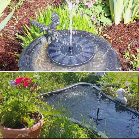 Solar Outdoor Fountain  - 13cm (5.12")