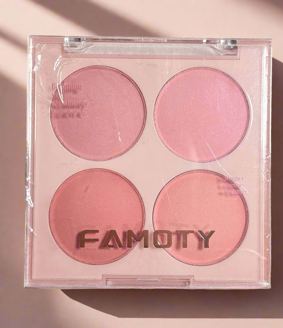 FAMOTY - 4 pack Blush - Bloomin Your Own Beauty