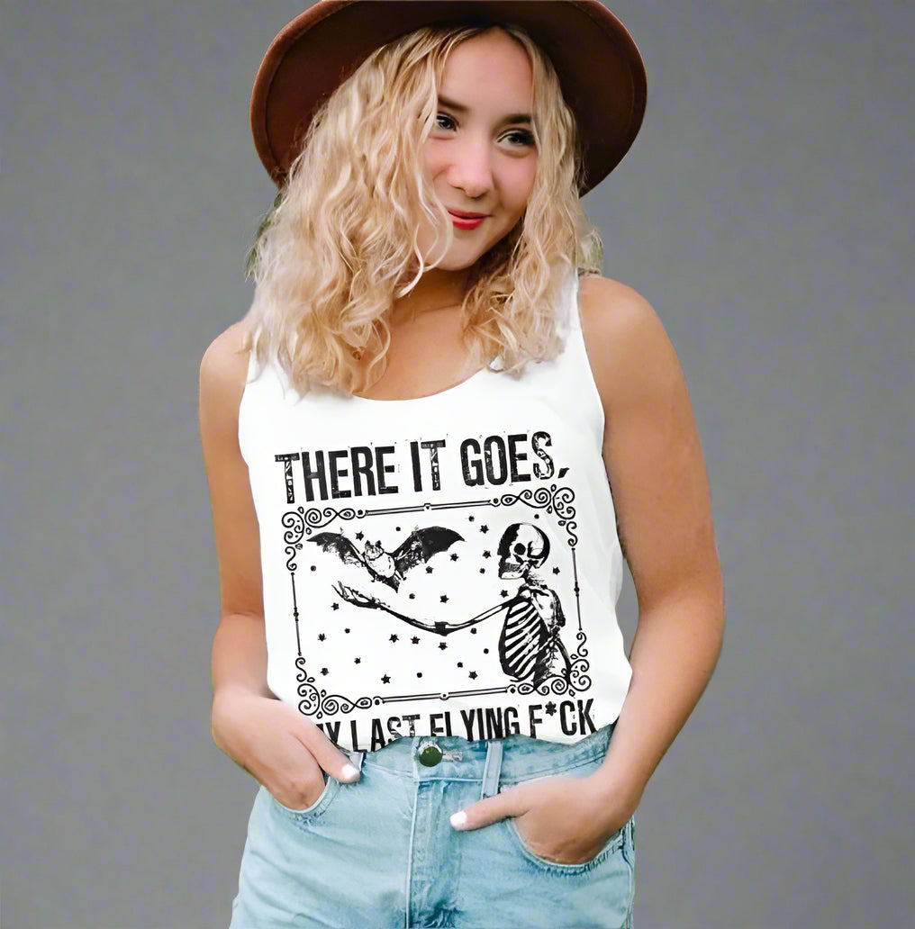 Tank Top - There It Goes... - White
