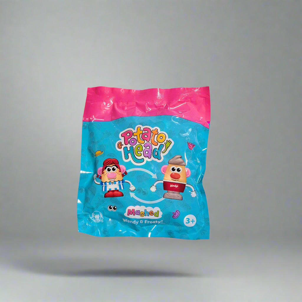 Wendy's Kid's Meal Toy - Potato Head "Mashed" - Wendy & Frosty