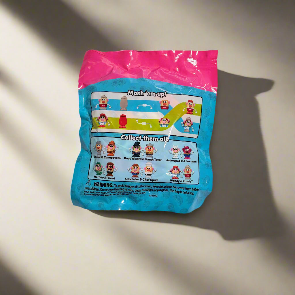 Wendy's Kid's Meal Toy - Potato Head "Mashed" - Wendy & Frosty