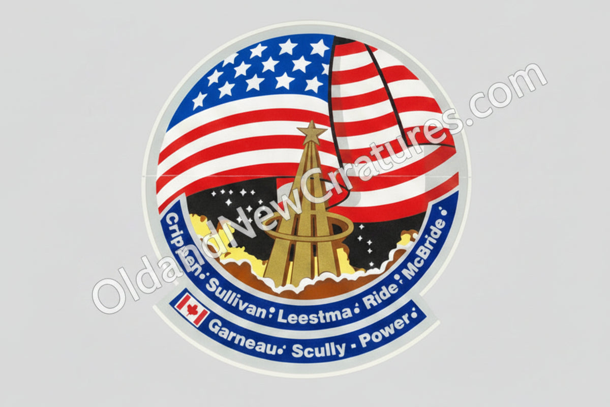 Sticker -  NASA STS-41-G Mission Patch