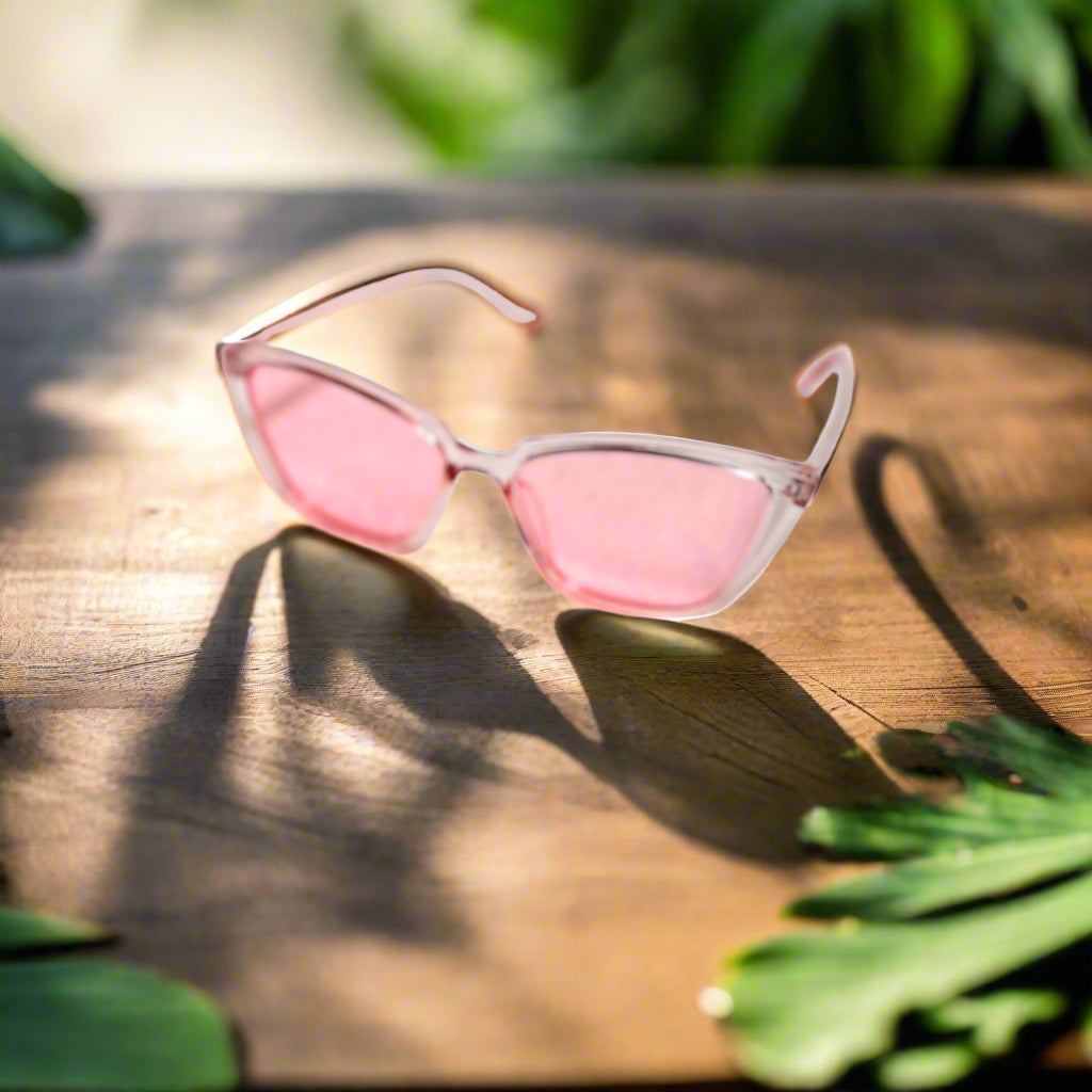 Pink Cat Eye Sunglasses