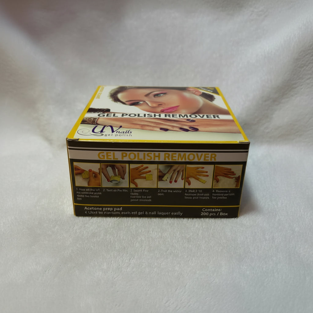 Gel Polish Remover - 200 pcs.