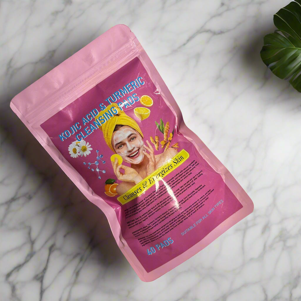 KOJIC Acid & Turmeric Cleansing Pads - 40 Pads