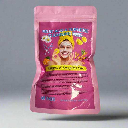 KOJIC Acid & Turmeric Cleansing Pads - 40 Pads