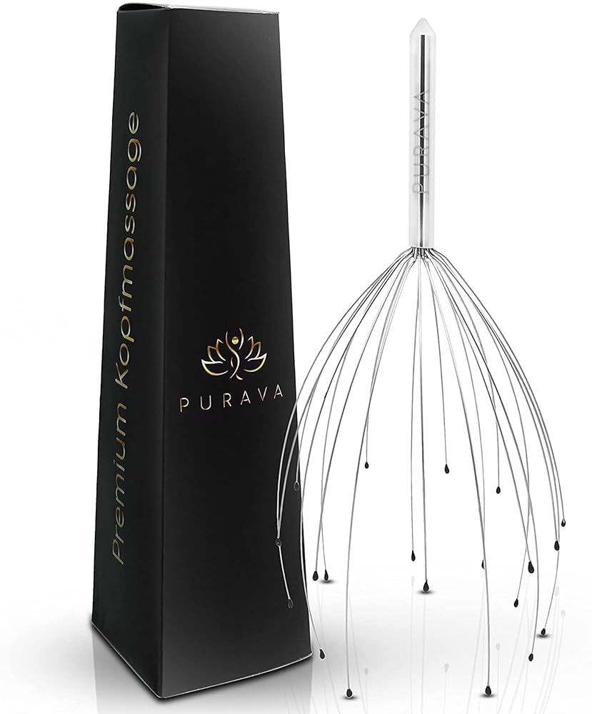 PURAVA - Premium Head Massager