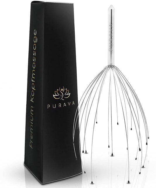 PURAVA - Premium Head Massager